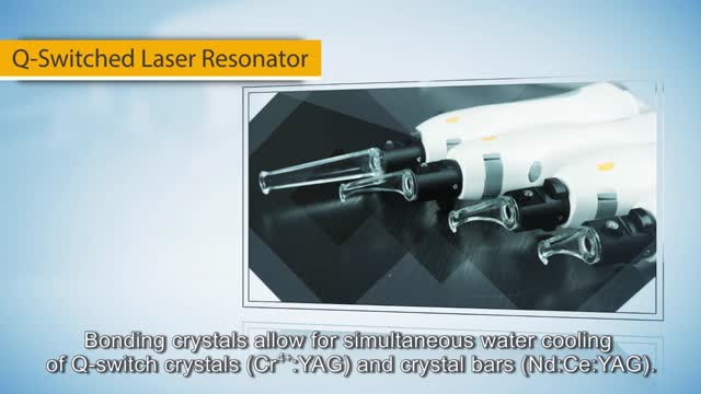 Q-Schalter Laserresonator